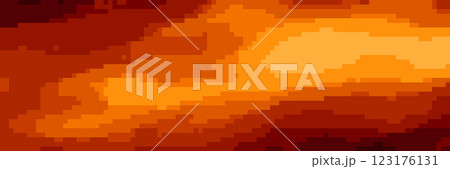 Pixel flame bg in retro 8 bit game styleのイラスト素材 [123176131] - PIXTA