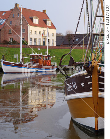 the german krummhoern at the north sea 123177107