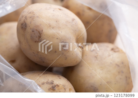 じゃがいものイメージ (写真素材) じゃがいものイメージ (写真素材) 123178099