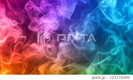 background with multicolor waving smoke background with multicolor waving smoke 123178300