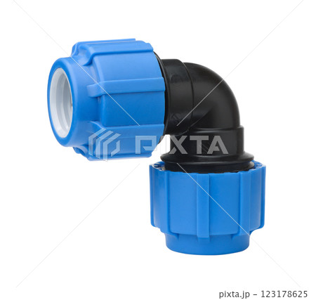 Plastic water pipe elbow 123178625