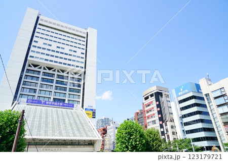 サンプラザ中野と周辺オフィスやマンション サンプラザ中野と周辺オフィスやマンション 123179721
