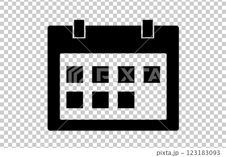 black calendar icon black calendar icon 123183093