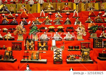 真岡・浪漫ひな飾り 123183825