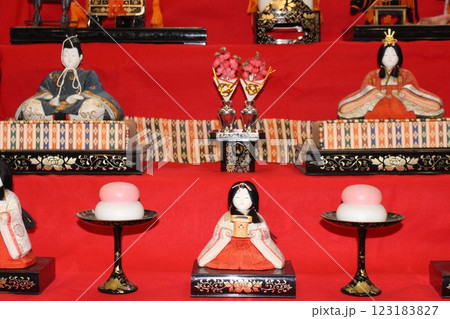 真岡・浪漫ひな飾り 123183827