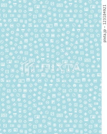 ミニ標識の壁紙イラスト 123184921