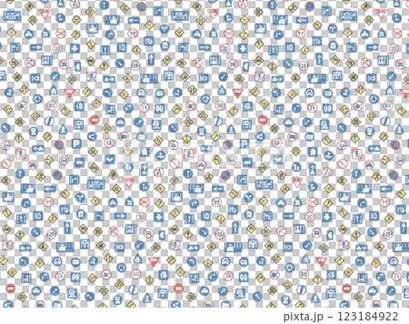 迷你標誌桌布插圖 迷你標誌桌布插圖 123184922