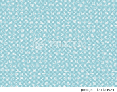 Mini sign wallpaper illustration - Stock Illustration [123184924] - PIXTA