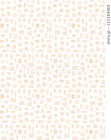 防災グッズ関連の壁紙イラスト 123184968