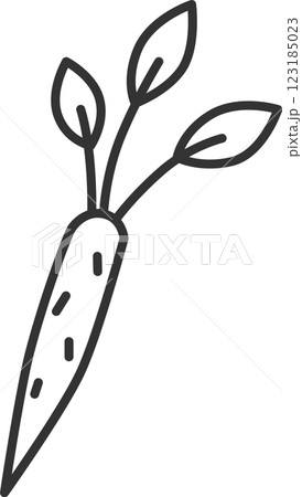 線画カラー 線画カラー 123185023