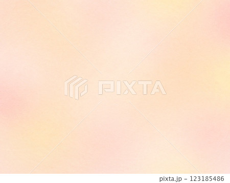 春らしいピンクのグラデーションが綺麗な水彩風テクスチャ素材 123185486