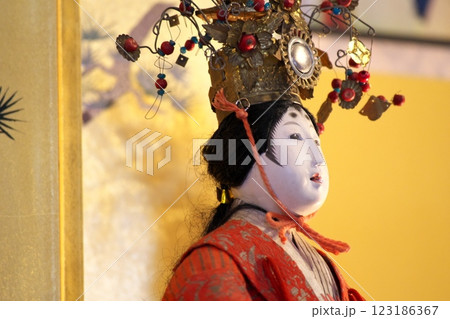 雛人形　内裏雛　女雛 123186367