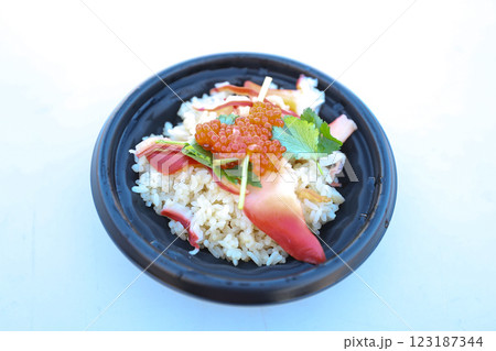 【食べ物】ほっき飯 123187344