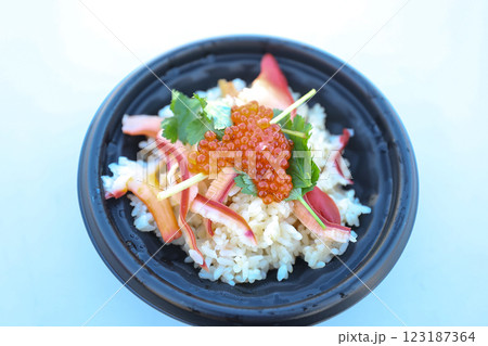 【食べ物】ほっき飯 123187364