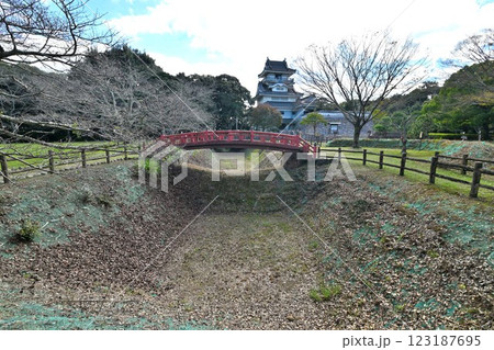 小山城 (遠江国) 模擬天守閣と三日月堀 小山城 (遠江国) 模擬天守閣と三日月堀 123187695