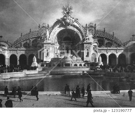 1900年 パリ万博 電気館 1900年 パリ万博 電気館 123190777