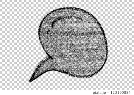 Separate black speech bubbles on transparent background. Separate black speech bubbles on transparent background. 123190884