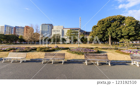 山下公園の冬 123192510