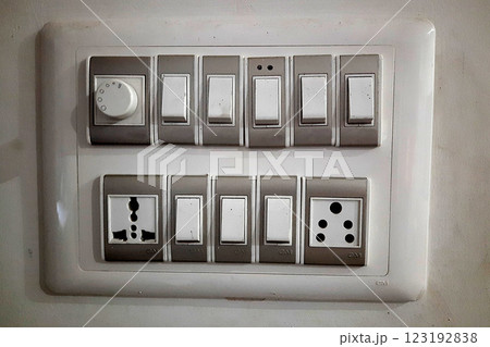 Modern, Electrical Switchboard Modern, Electrical Switchboard 123192838