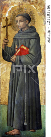 Antonio Vivarini: Saint Francis of Assisi, Altarpiece in Euphrasian Basilica in Porec, Croatia 123193266