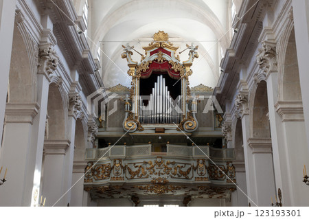 Organ in Dubrovnik cathedral, Croatia 123193301