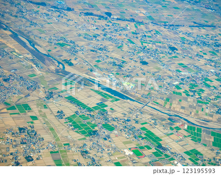 空撮(長野県松本市) 空撮(長野県松本市) 123195593