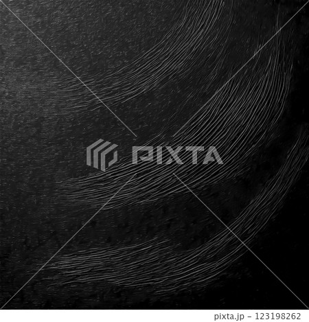 和紙のテクスチャのイメージ素材　黒色 123198262