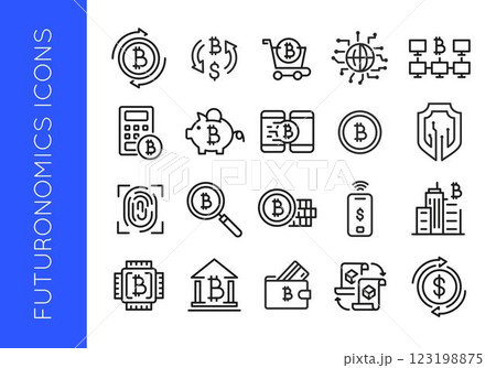 Futuronomics Icon Set 123198875