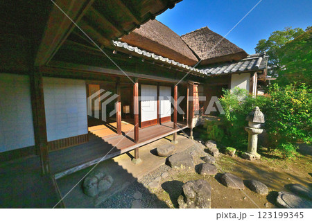 豊後 杵築城 模擬天守と武家屋敷 123199345