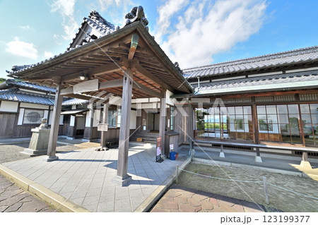 豊後 杵築城 模擬天守と武家屋敷 123199377