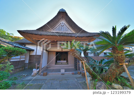 豊後 杵築城 模擬天守と武家屋敷 123199379