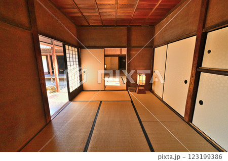 豊後 杵築城 模擬天守と武家屋敷 123199386