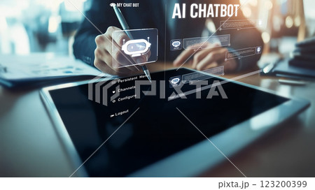 Modern AI Chatbot Interface with Personal Assistant Features and Machine Learning and Natural Language Processing Capabilities XDMCP 123200399