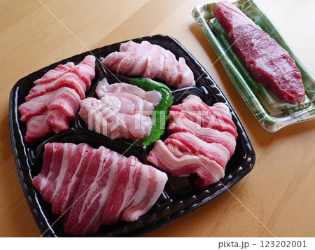 焼肉の盛り合わせ 焼肉の盛り合わせ 123202001