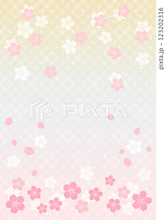 和柄の背景 和柄の背景 123202316