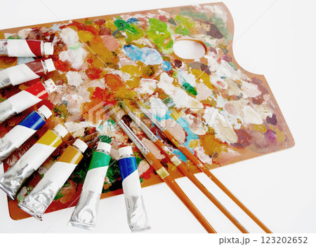 油絵の具 画材道具 木製パレット 絵の具 画材 絵筆 筆 油絵の具 画材道具 木製パレット 絵の具 画材 絵筆 筆 123202652