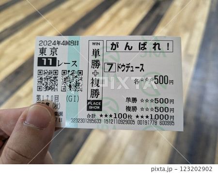 がんばれ!ドゥデュース がんばれ!ドゥデュース 123202902