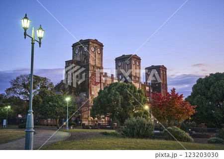 旧根岸競馬場一等馬見所　横浜市認定歴史的建造物 123203030