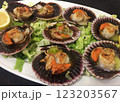 ヨーロッパホタテのグリル 123203567