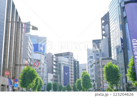 スポーツ用品で有名な東京小川町淡路町付近 スポーツ用品で有名な東京小川町淡路町付近 123204626