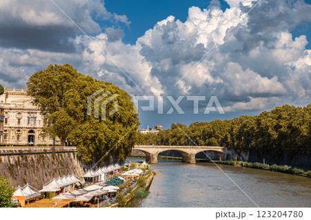 The historic Tiber The historic Tiber 123204780