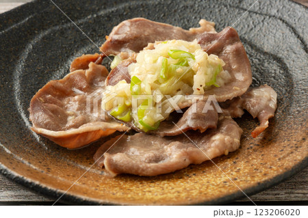 ねぎ塩豚タンの焼き肉 123206020