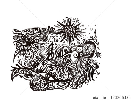 eye・アイ・目(自由、抽象、個性、混沌)ビジュアルアート eye・アイ・目(自由、抽象、個性、混沌)ビジュアルアート 123206383