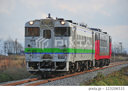 宗谷本線 北比布-蘭留 JR北海道 キハ40-1818+キハ400-501 サロベツ代走 臨時快速 宗谷本線 北比布-蘭留 JR北海道 キハ40-1818+キハ400-501 サロベツ代走 臨時快速 123206531