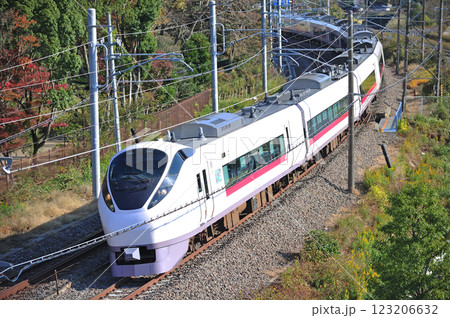 常磐線　偕楽園－赤塚　JR東日本　E657系　K10編成（勝田）　スーパーひたち 123206632