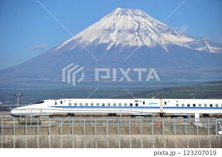東海道新幹線　三島ー新富士　JR東海　N700系　Z60編成（東京）　のぞみ　ひかり　こだま 123207019