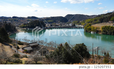 落合ダム 岐阜県中津川市 落合ダム 岐阜県中津川市 123207351