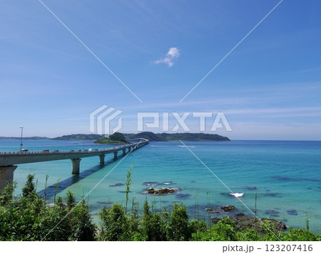 角島大橋(山口県下関市) 角島大橋(山口県下関市) 123207416