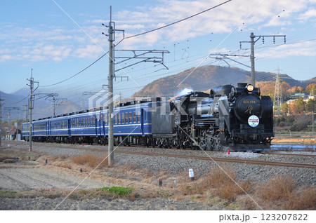 上越線 後閑-沼田 JR東日本 D51-498+12系(高崎) SLググッとぐんまファイナルみなかみ 上越線 後閑-沼田 JR東日本 D51-498+12系(高崎) SLググッとぐんまファイナルみなかみ 123207822