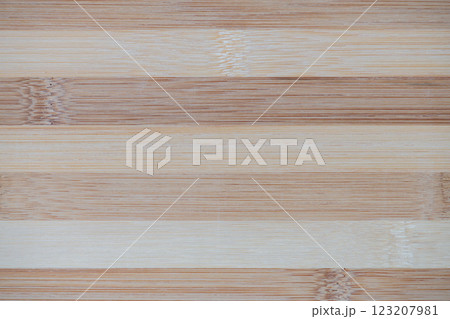 Bamboo board striped texture close-up 123207981